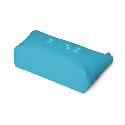 YAYA MINKZ MAKEUP POUCH W T-BOTTOM [TEAL]
