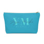 YAYA MINKZ MAKEUP POUCH W T-BOTTOM [TEAL]