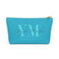 YAYA MINKZ MAKEUP POUCH W T-BOTTOM [TEAL]